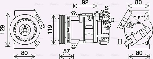 Ava Quality Cooling PEAK408 - Kompressori, ilmastointilaite inparts.fi