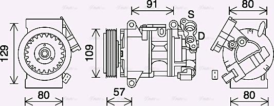 Ava Quality Cooling PEAK407 - Kompressori, ilmastointilaite inparts.fi