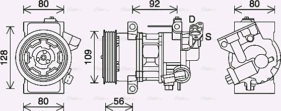 Ava Quality Cooling PEAK418 - Kompressori, ilmastointilaite inparts.fi