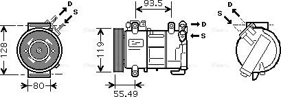 Ava Quality Cooling PEAK315 - Kompressori, ilmastointilaite inparts.fi