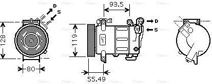 Ava Quality Cooling PEAK316 - Kompressori, ilmastointilaite inparts.fi