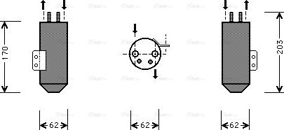 Ava Quality Cooling PE D020 - Kuivain, ilmastointilaite inparts.fi