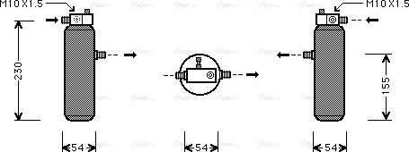 Ava Quality Cooling PE D194 - Kuivain, ilmastointilaite inparts.fi