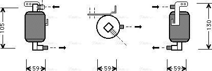 Ava Quality Cooling PE D195 - Kuivain, ilmastointilaite inparts.fi