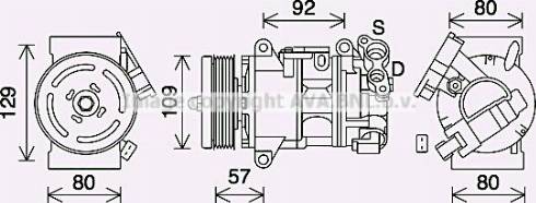 Ava Quality Cooling PEK409 - Kompressori, ilmastointilaite inparts.fi