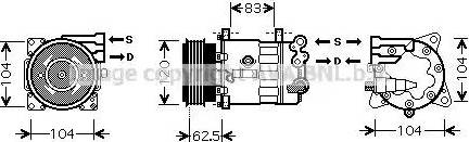 Ava Quality Cooling PE K321 - Kompressori, ilmastointilaite inparts.fi