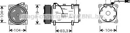 Ava Quality Cooling PE K225 - Kompressori, ilmastointilaite inparts.fi