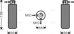 Ava Quality Cooling PRD079 - Kuivain, ilmastointilaite inparts.fi