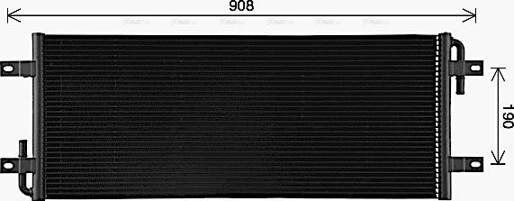 Ava Quality Cooling RE2145 - Jäähdytin,moottorin jäähdytys inparts.fi