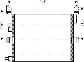 Ava Quality Cooling REA5054 - Lauhdutin, ilmastointilaite inparts.fi