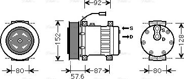 Ava Quality Cooling REAK078 - Kompressori, ilmastointilaite inparts.fi