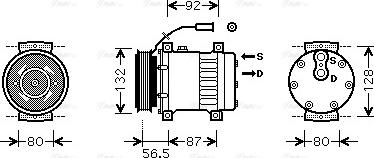 Ava Quality Cooling REAK073 - Kompressori, ilmastointilaite inparts.fi