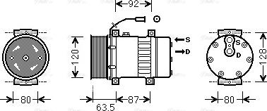 Ava Quality Cooling REAK107 - Kompressori, ilmastointilaite inparts.fi