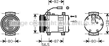 Ava Quality Cooling REK073 - Kompressori, ilmastointilaite inparts.fi