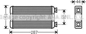 Ava Quality Cooling RT6457 - Lämmityslaitteen kenno inparts.fi