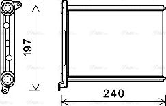 Ava Quality Cooling RT6569 - Lämmityslaitteen kenno inparts.fi