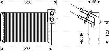 Ava Quality Cooling RT 6048 - Lämmityslaitteen kenno inparts.fi