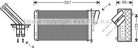 Ava Quality Cooling RT6203 - Lämmityslaitteen kenno inparts.fi