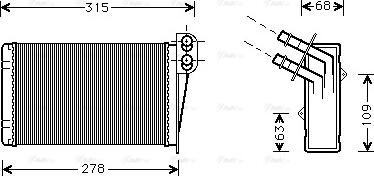 Ava Quality Cooling RT 6228 - Lämmityslaitteen kenno inparts.fi