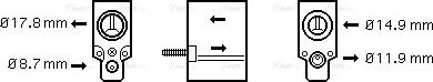 Ava Quality Cooling RT 1333 - Paisuntaventtiili, ilmastointilaite inparts.fi