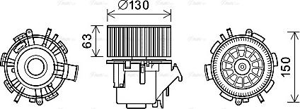 Ava Quality Cooling RT8599 - Sisätilapuhallin inparts.fi