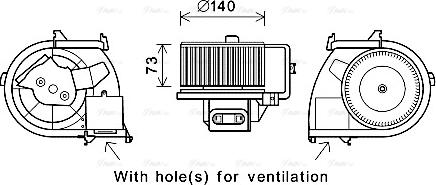 Ava Quality Cooling RT8594 - Sisätilapuhallin inparts.fi