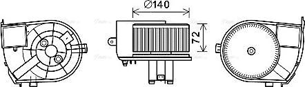 Ava Quality Cooling RT8590 - Sisätilapuhallin inparts.fi