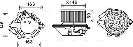 Ava Quality Cooling RT8584 - Sisätilapuhallin inparts.fi