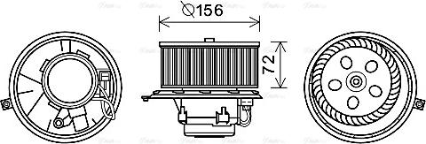 Ava Quality Cooling RT8581 - Sisätilapuhallin inparts.fi