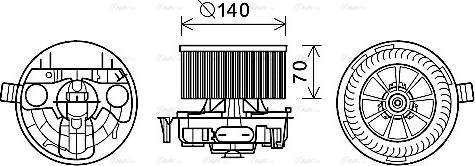 Ava Quality Cooling RT8574 - Sisätilapuhallin inparts.fi