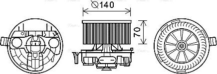 Ava Quality Cooling RT8570 - Sisätilapuhallin inparts.fi