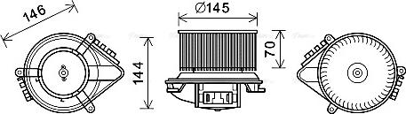 Ava Quality Cooling RT8621 - Sisätilapuhallin inparts.fi