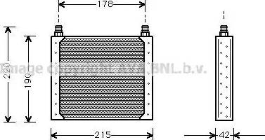 Ava Quality Cooling RT 3146 - Moottoriöljyn jäähdytin inparts.fi