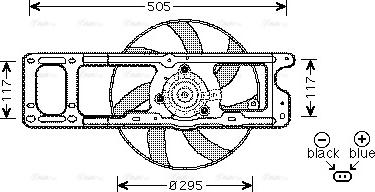 Ava Quality Cooling RT 7537 - Tuuletin, moottorin jäähdytys inparts.fi