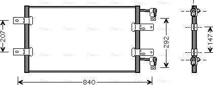 Ava Quality Cooling RTA5314 - Lauhdutin, ilmastointilaite inparts.fi