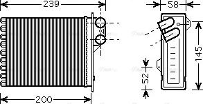 Ava Quality Cooling RTA6398 - Lämmityslaitteen kenno inparts.fi