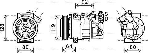 Ava Quality Cooling RTAK492 - Kompressori, ilmastointilaite inparts.fi