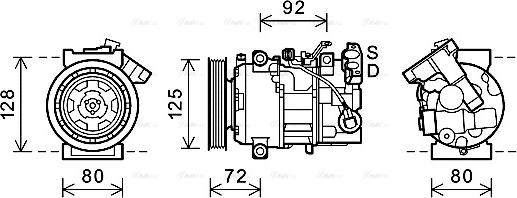 Ava Quality Cooling RTK489 - Kompressori, ilmastointilaite inparts.fi