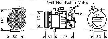 Ava Quality Cooling RTAK487 - Kompressori, ilmastointilaite inparts.fi