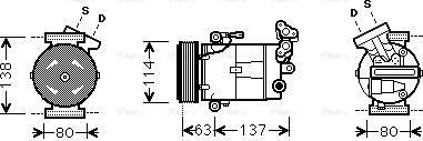 Ava Quality Cooling RTAK437 - Kompressori, ilmastointilaite inparts.fi