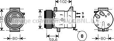 Ava Quality Cooling RTAK345 - Kompressori, ilmastointilaite inparts.fi