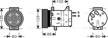 Ava Quality Cooling RTAK367 - Kompressori, ilmastointilaite inparts.fi