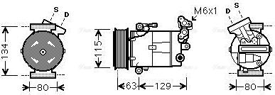 Ava Quality Cooling RTAK384 - Kompressori, ilmastointilaite inparts.fi