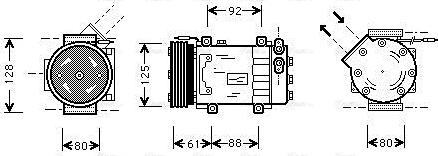 Ava Quality Cooling RTAK255 - Kompressori, ilmastointilaite inparts.fi