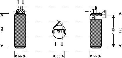 Ava Quality Cooling RT D019 - Kuivain, ilmastointilaite inparts.fi