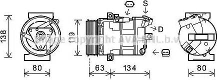 Ava Quality Cooling RTK481 - Kompressori, ilmastointilaite inparts.fi