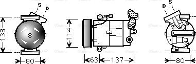 Ava Quality Cooling RT K437 - Kompressori, ilmastointilaite inparts.fi