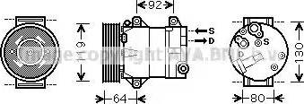 Ava Quality Cooling RT K429 - Kompressori, ilmastointilaite inparts.fi