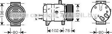 Ava Quality Cooling RT K069 - Kompressori, ilmastointilaite inparts.fi