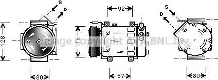 Ava Quality Cooling RT K079 - Kompressori, ilmastointilaite inparts.fi